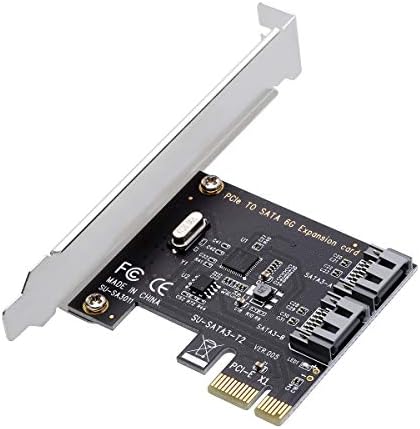 کارت کنترلر PCI-E 1x برای اتصال 2 درایو SATA مدل SU-SA3011